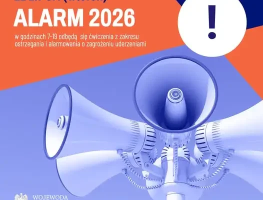 Ćwiczenia „ALARM 2026” na Podkarpaciu – 3 września zawyją syreny alarmowe