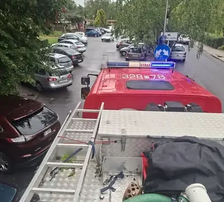 OSP Rzeszów interweniowało przy zalanych piwnicach i magazynach