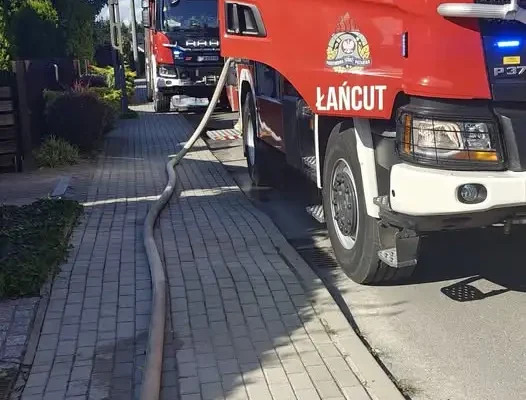 Tragiczny pożar w Łańcucie. Nie żyje 60-letnia kobieta