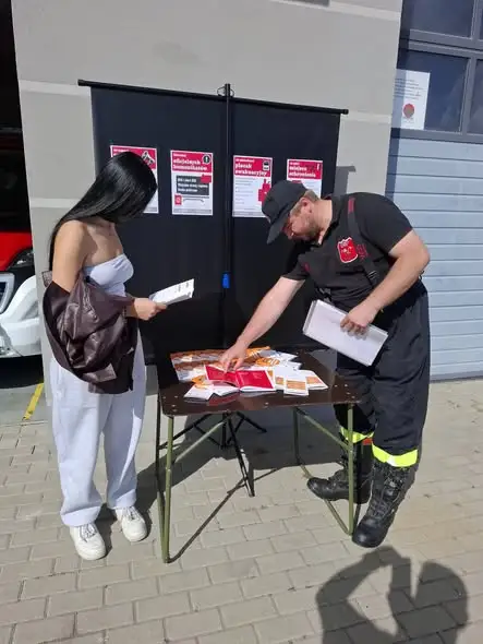 Trening reagowania na sygnały alarmowe w OSP Rzeszów-Przybyszówka