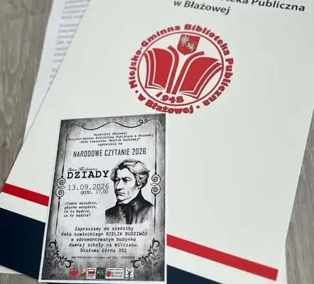 Narodowe Czytanie 2026 w Błażowej – zaproszenie na Wilczak