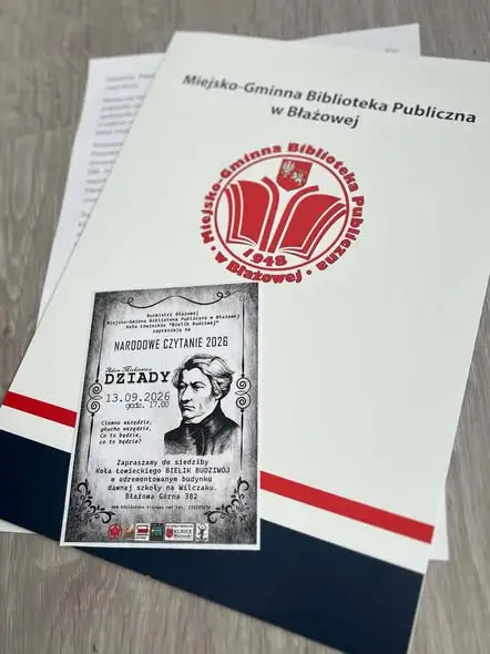 Narodowe Czytanie 2026 w Błażowej – zaproszenie na Wilczak