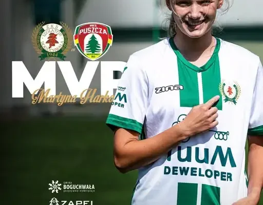 Martyna Harko MVP meczu z Puszczą Niepołomice