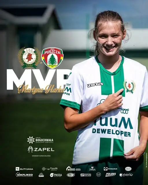 Martyna Harko MVP meczu z Puszczą Niepołomice