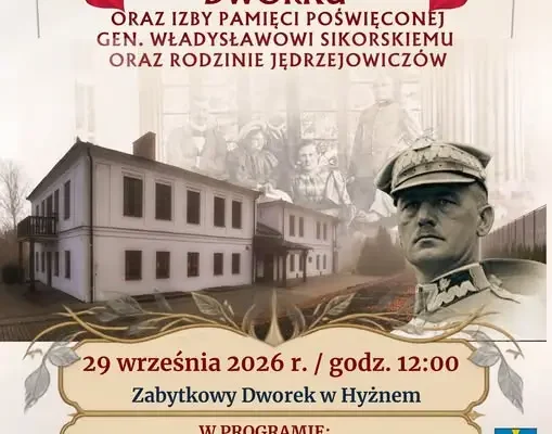 Hyżne: oficjalne otwarcie zabytkowego dworku i Izby Pamięci już 29 września