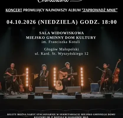 Kulturalna jesień w MGDK Głogów Małopolski – koncerty, kino, teatr i warsztaty