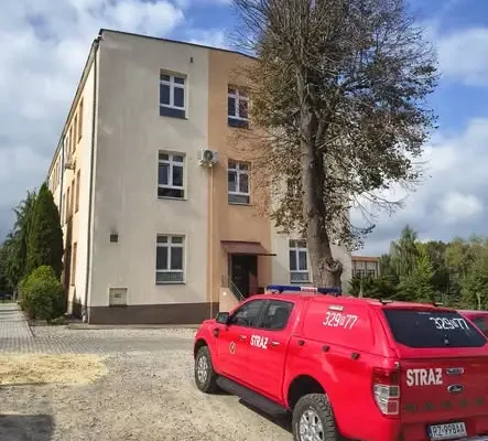 Próbna ewakuacja w Zespole Szkolno-Przedszkolnym w Budziwoju