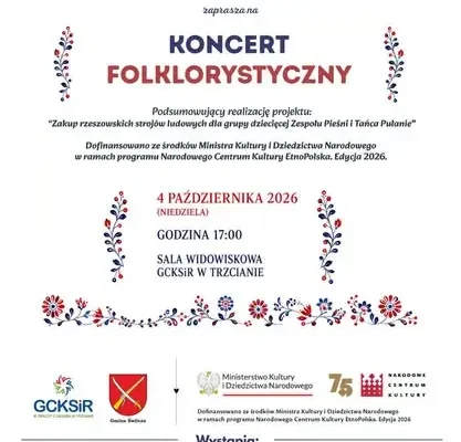 IV Koncert Folklorystyczny w Trzcianie – muzyka ludowa na żywo