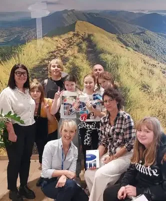 Młodzież z wizytą w oddziale PKO Banku Polskiego w Rzeszowie
