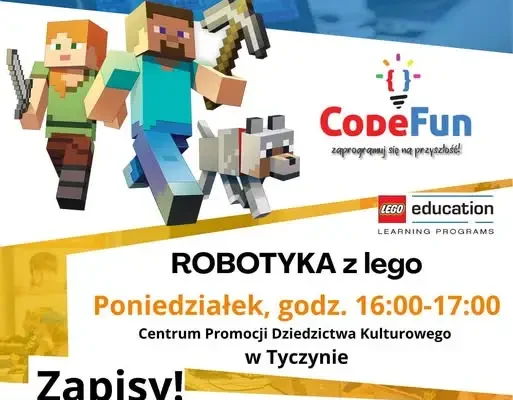 Robotykа z LEGO w Tyczynie – zapisy na nowy semestr zajęć