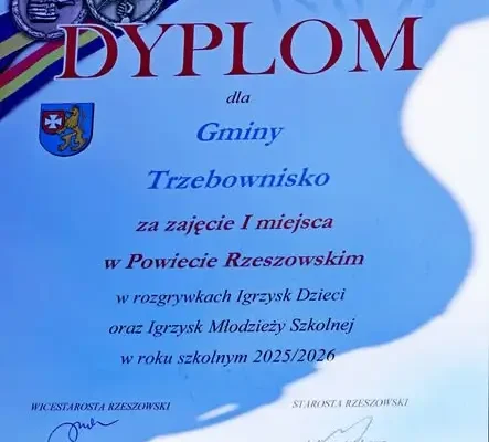 Gmina Trzebownisko na szczycie sportowego współzawodnictwa powiatu rzeszowskiego