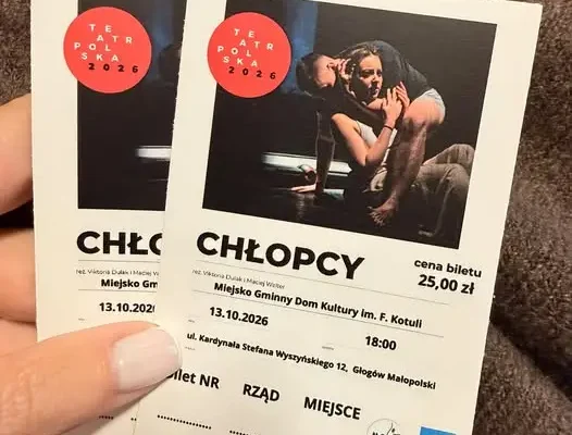 Konkurs na Dzień Chłopaka: wygraj podwójne zaproszenie na spektakl „Chłopcy”