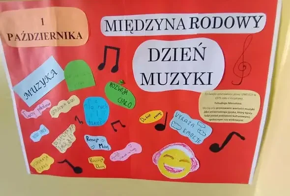 Międzynarodowy Dzień Muzyki w szkole w Hyżnem – podsumowanie muzycznego tygodnia