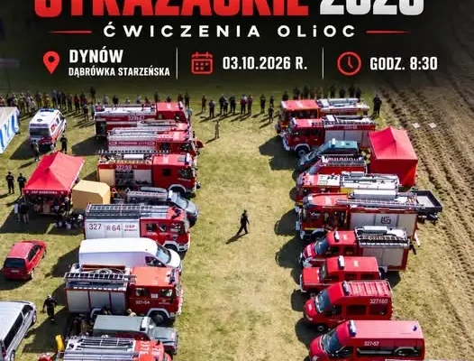 Ćwiczenia strażackie w Dąbrówce Starzeńskiej i Dynowie – utrudnienia w ruchu
