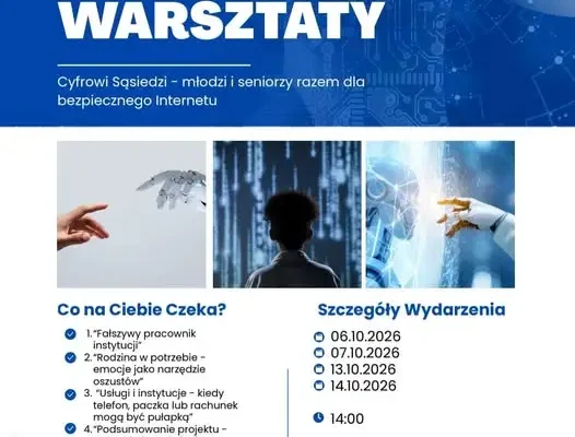 Warsztaty „Cyfrowi Sąsiedzi” w Tyczynie – jak nie dać się oszukać w sieci?