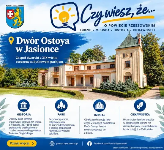 Dwór w Jasionce – ponad 200 lat historii zamkniętej w murach