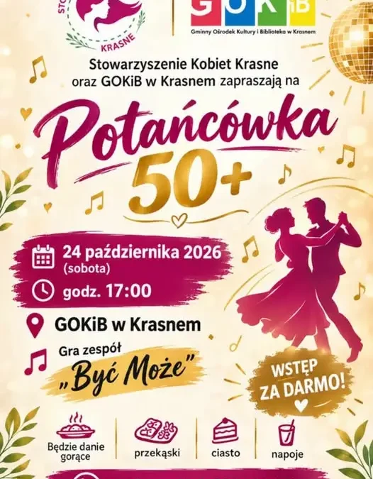 Zabawa andrzejkowa w Krasnem – 24 października 2026