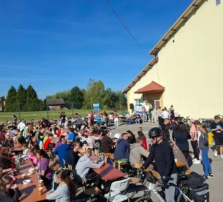 Rodzinny Rajd Rowerowy w Strażowie przyciągnął mieszkańców Gminy Krasne