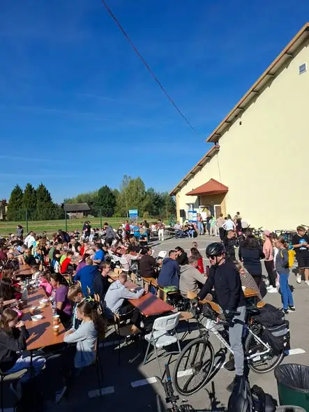 Rodzinny Rajd Rowerowy w Strażowie przyciągnął mieszkańców Gminy Krasne