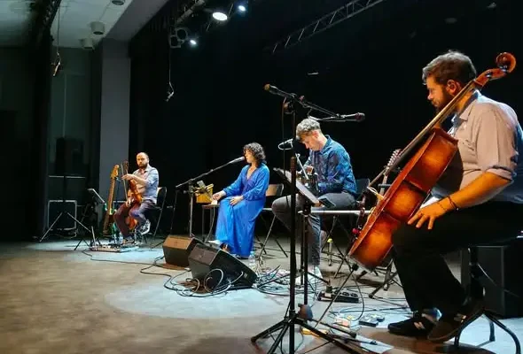 Wieczór poezji śpiewanej w MGDK Głogów Małopolski – koncert zespołu Ponad Chmurami