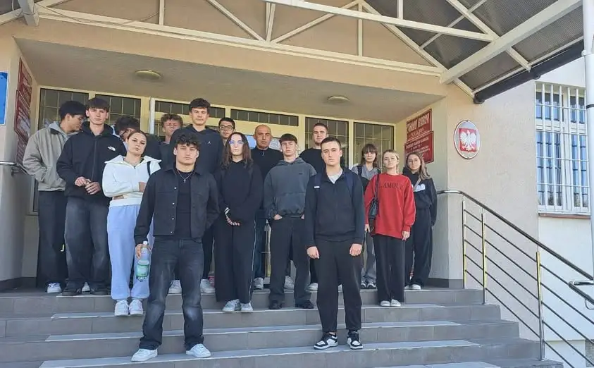 Uczniowie technikum z wizytą w Zakładzie Karnym w Rzeszowie