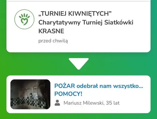 Krasne: charytatywny turniej siatkówki zebrał ponad 8,5 tys. zł dla rodziny po pożarze