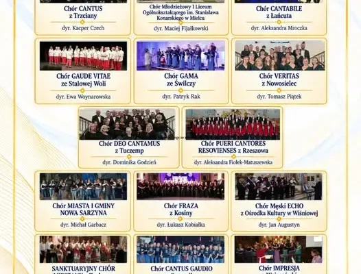 IV Festiwal Chóralny „RESOVIA SINGS” w Trzcianie – znamy uczestników