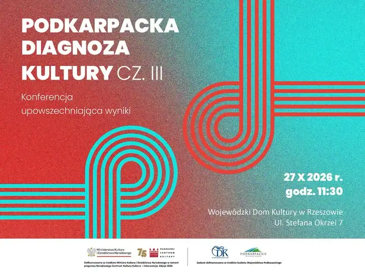 Podkarpacka Diagnoza Kultury: konferencja podsumowująca w Rzeszowie