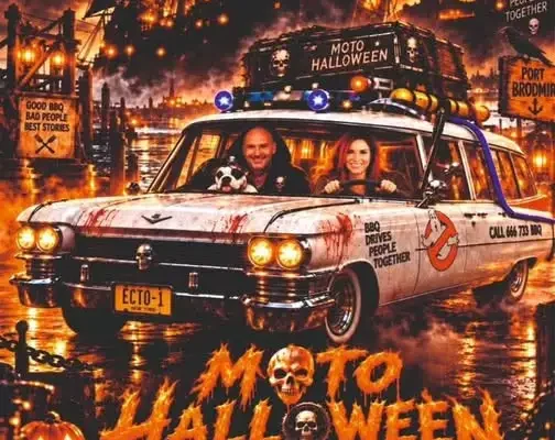 Moto Halloween 2 w Brodmir BBQ Bar – motoryzacyjny zlot grozy już 23–25 października