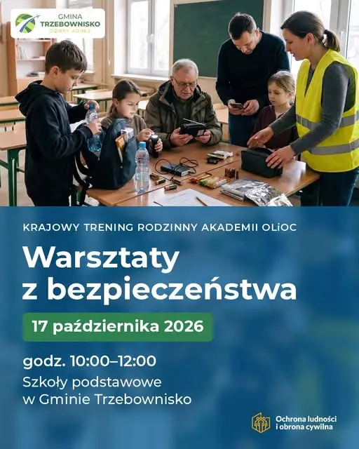Krajowy Trening Rodzinny w Gminie Trzebownisko – naucz się reagować na alarmy