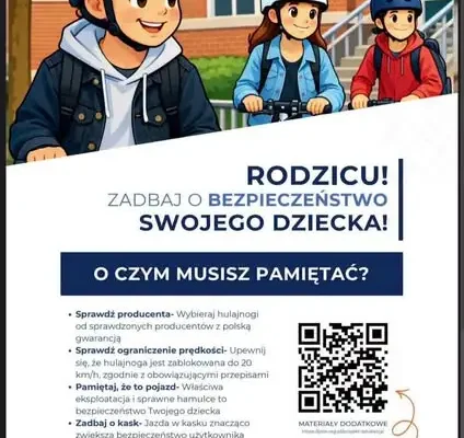 Bezpieczna jazda na hulajnodze elektrycznej – apel Komisji Bezpieczeństwa Miasta Rzeszowa