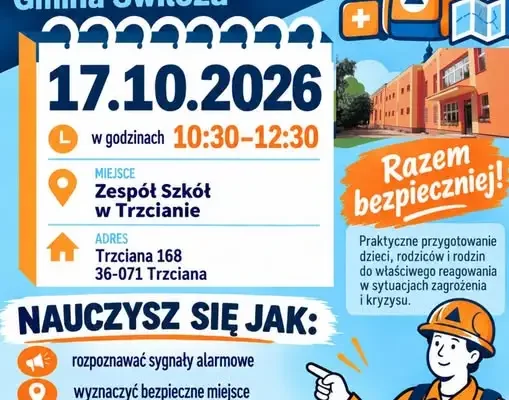 Krajowy Trening Rodzinny w Trzcianie – wspólna nauka bezpieczeństwa
