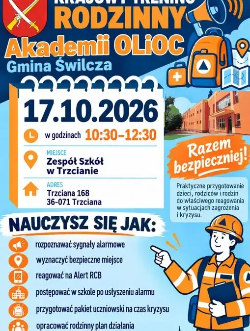 Krajowy Trening Rodzinny w Trzcianie – wspólna nauka bezpieczeństwa