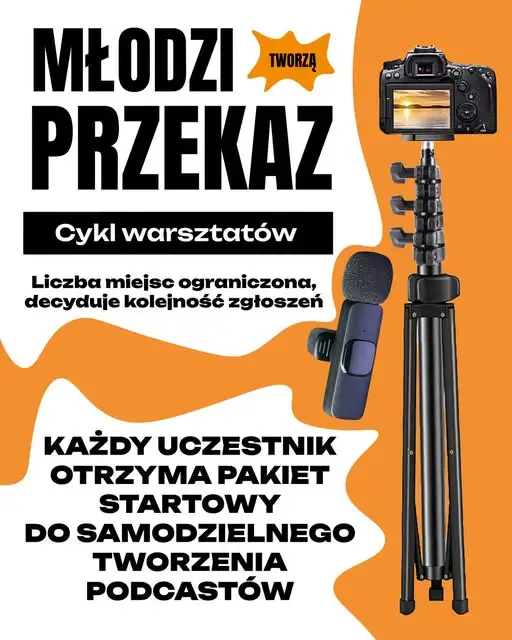 Rzeszów: bezpłatne warsztaty „Młodzi tworzą przekaz” – zapisy do 16 października