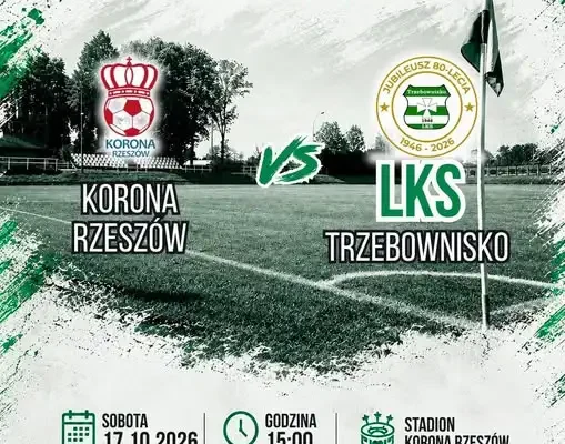 LKS Trzebownisko jedzie do Rzeszowa po punkty w 9. kolejce klasy A