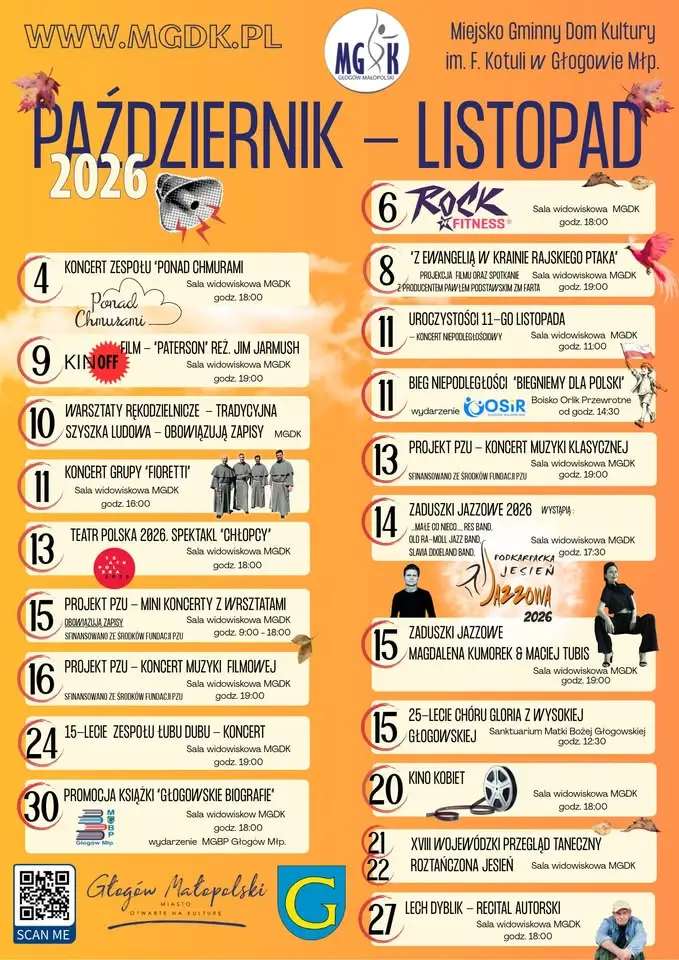 Zaduszki Jazzowe w Głogowie Małopolskim – dwa dni muzyki i wyjątkowy koncert Komedy