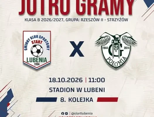 GKS Start Lubenia zagra derbowy mecz z Grunwaldem Połomia