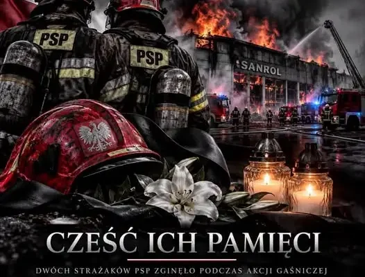 Tragedia w Nisku: dwaj strażacy zginęli podczas akcji gaśniczej