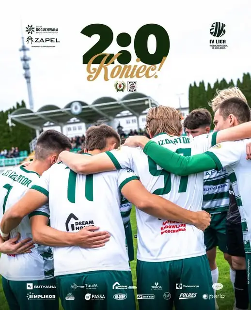 Izolacja Boguchwała wygrywa z Czarnymi Jasło 2:0