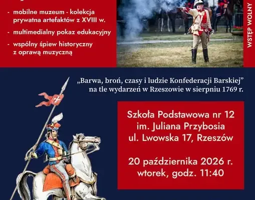 Rzeszów: historyczna gawęda o Konfederacji Barskiej w SP nr 12