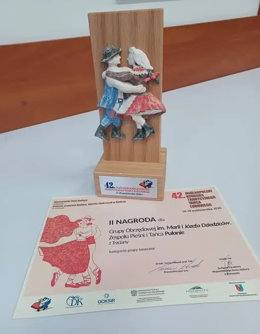 Sukces zespołu Pułanie i Grupy Obrzędowej Dziedziców w Ogólnopolskim Konkursie Tańca Ludowego