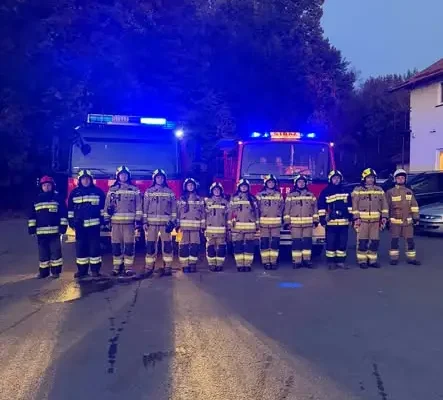 Tragedia w Nisku: dwaj strażacy zginęli podczas akcji gaśniczej. Hołd oddany o 18:00
