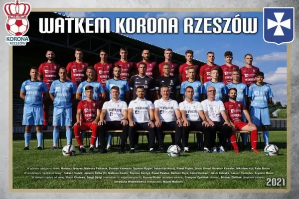 Korona Rzeszów wspomina debiut w III lidze i dziękuje sponsorom
