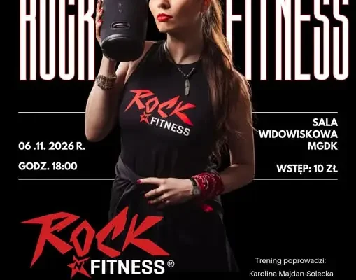 Rock’n’Fitness w Głogowie Małopolskim – trening przy mocnych riffach już 6 listopada