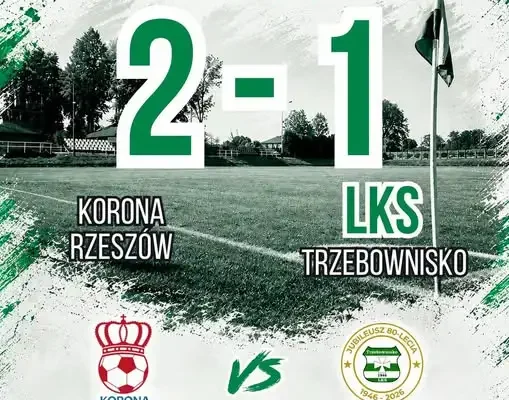 LKS Trzebownisko przegrywa z Koroną Rzeszów 1:2 w 9. kolejce Klasy A