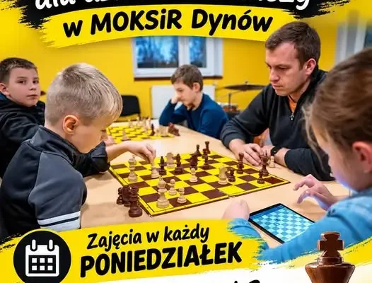 Szachowe zajęcia dla dzieci i młodzieży w Dynowie – zapisy trwają