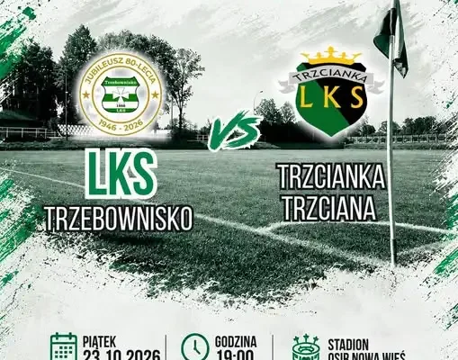 LKS Trzebownisko podejmie Trzciankę Trzciana w 10. kolejce ligi