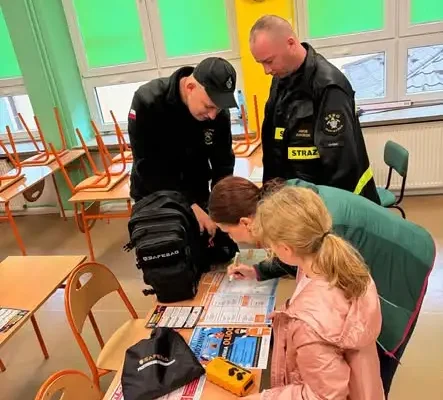Krajowy Trening Rodzinny „Bezpieczni razem!” w szkole w Gminie Hyżne