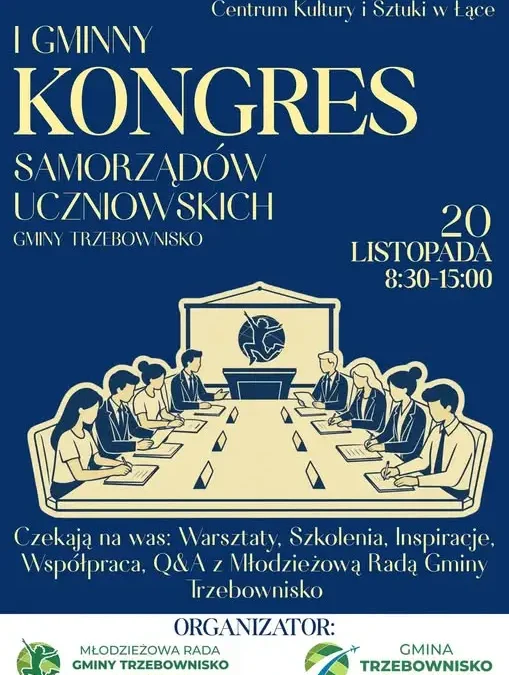 I Gminny Kongres Samorządów Uczniowskich w Trzebownisku – zapisy ruszają