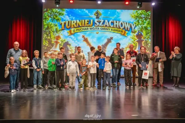 Szachowy turniej w Kamieniu przyciągnął rekordową liczbę uczestników